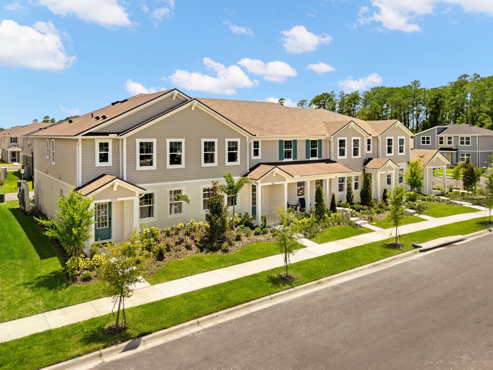 Fachada del townhome Catalina II